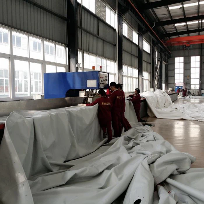 Red Mud Biogas Cover On Lagoon